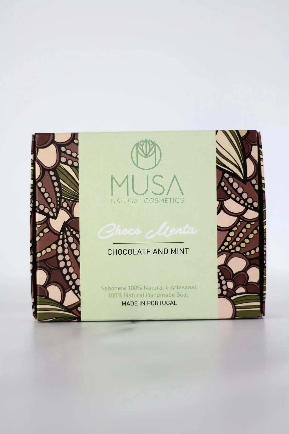 Musa Natural Cosmetics Chocolate and Mint Soap - Deep Cleansing - RoyalBeards
