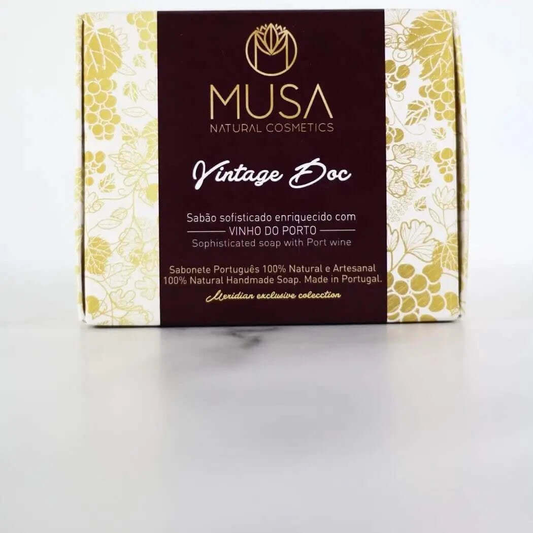 Musa Natural Cosmetics Vintage Doc Port Wine Soap - Pamper Your Skin - RoyalBeards