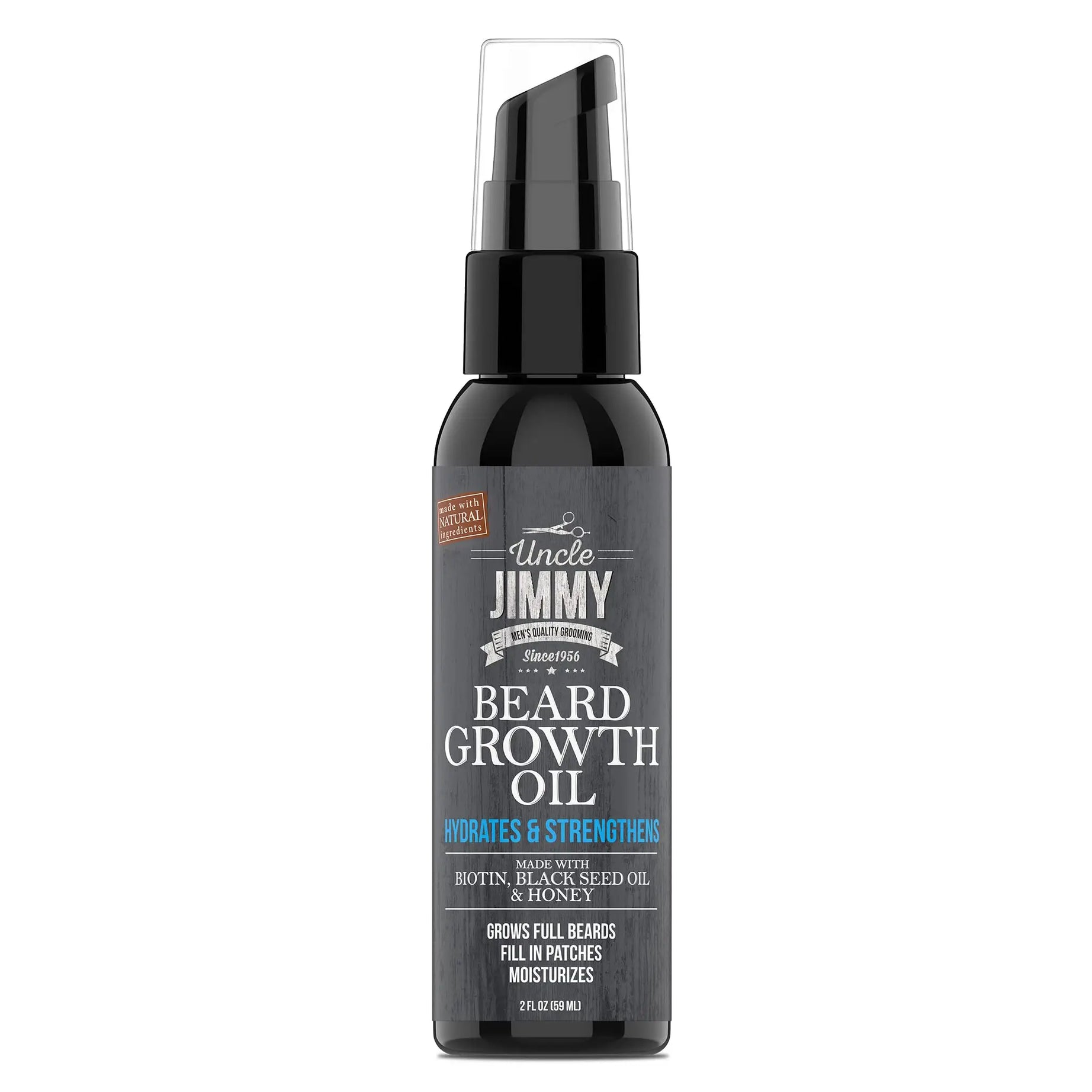 Sérum à l'huile de croissance de barbe Uncle Jimmy