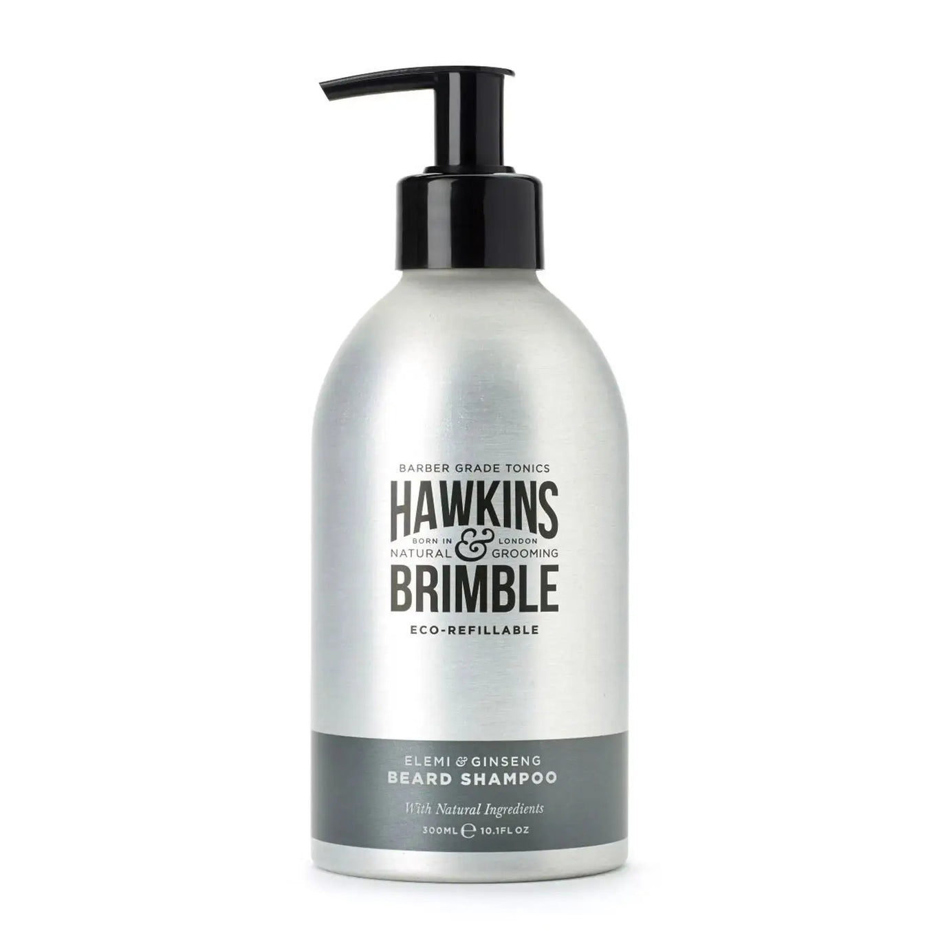 Shampoo da barba Hawkins & Brimble eco-ricaricabile