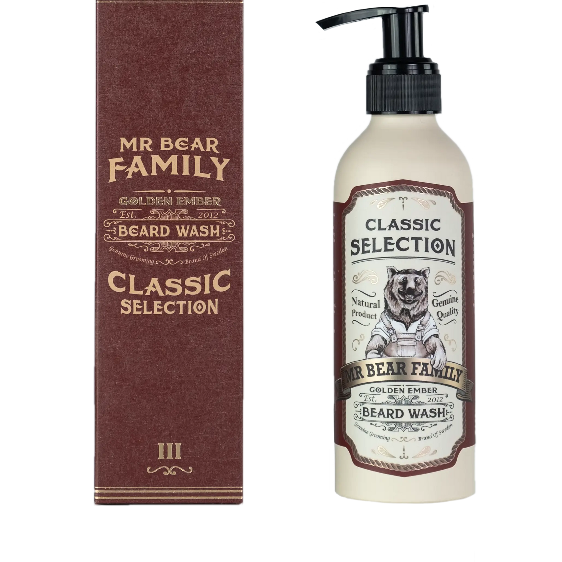 Mr Bear Family Classic Selection Beard Wash