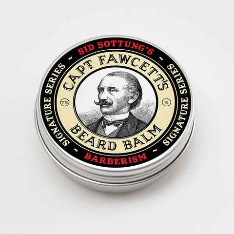 Capt Fawcett Barberism® Beard Balm - Soften and Nourish - RoyalBeards
