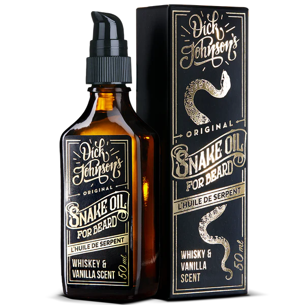 Dick Johnson Beard Oil Snake Oil