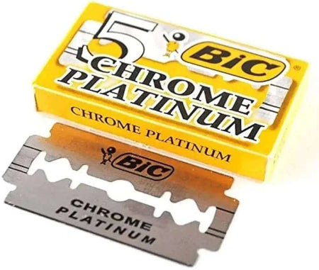 BiC Chrome Platinum Double Edge Blades - RoyalBeards