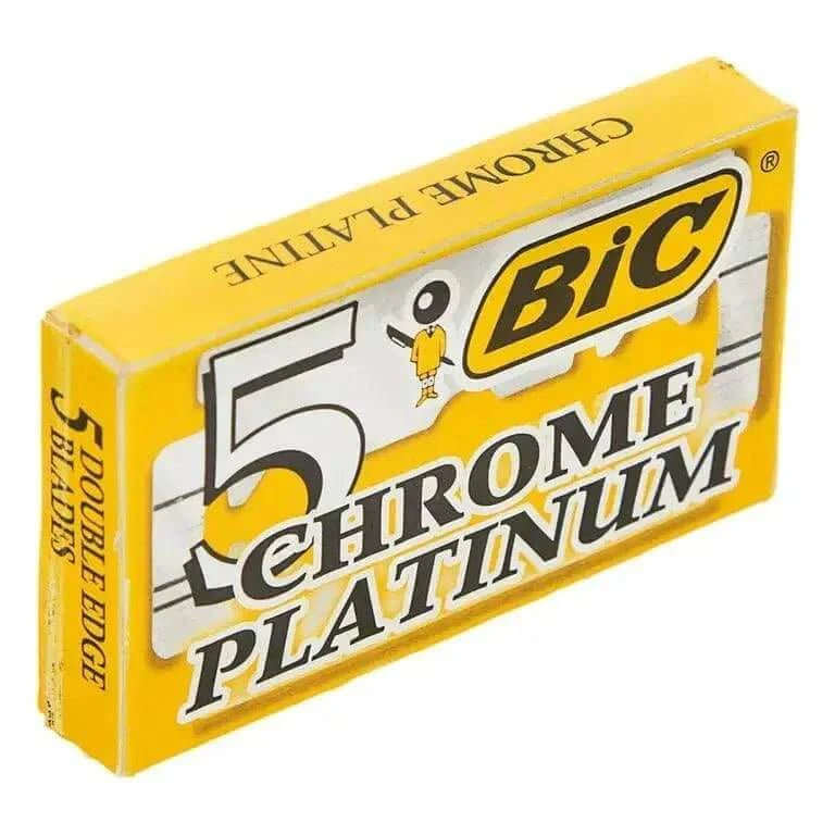 BiC Chrome Platinum Double Edge Blades - RoyalBeards