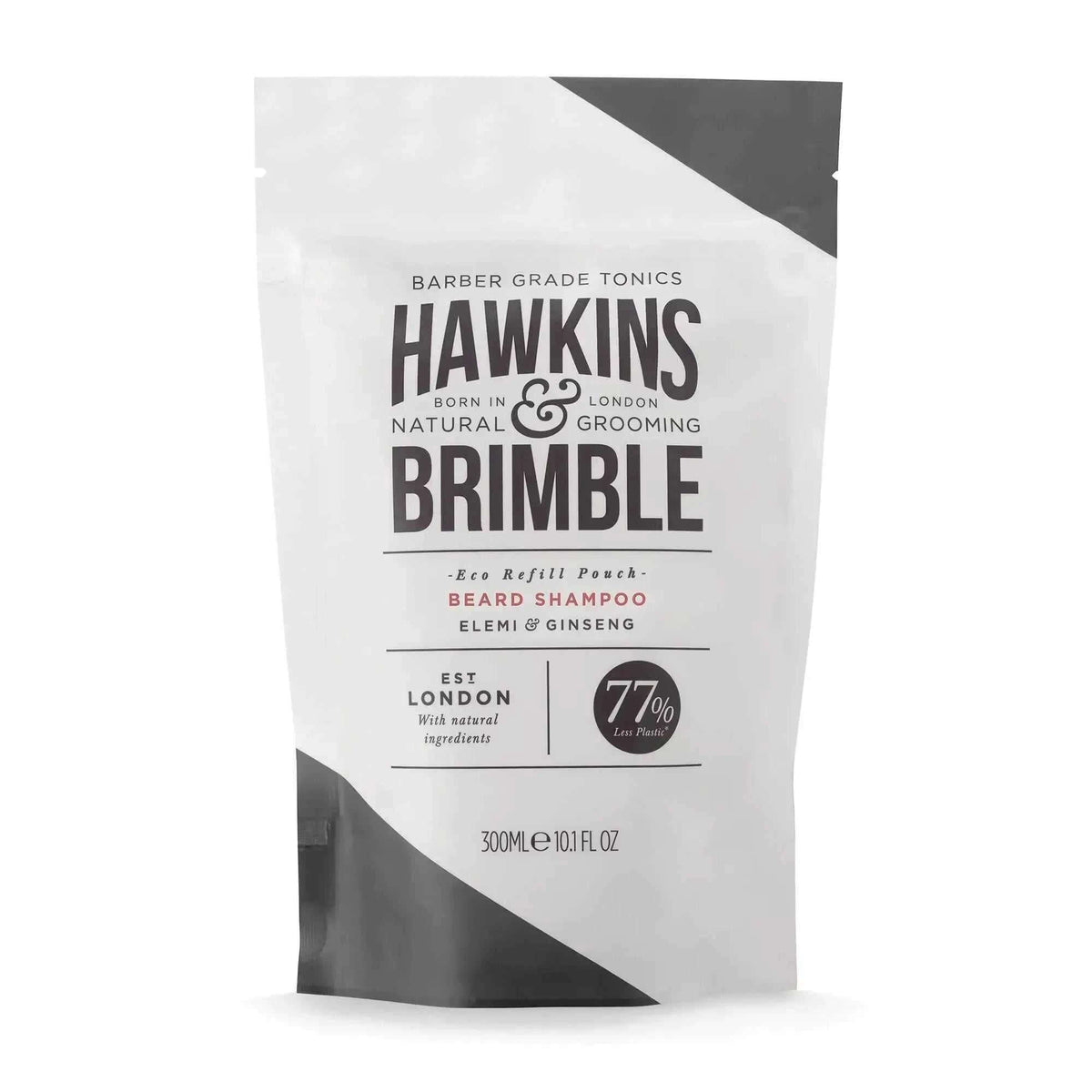 Hawkins & Brimble Beard Shampoo Eco - Refill Pouch - RoyalBeards