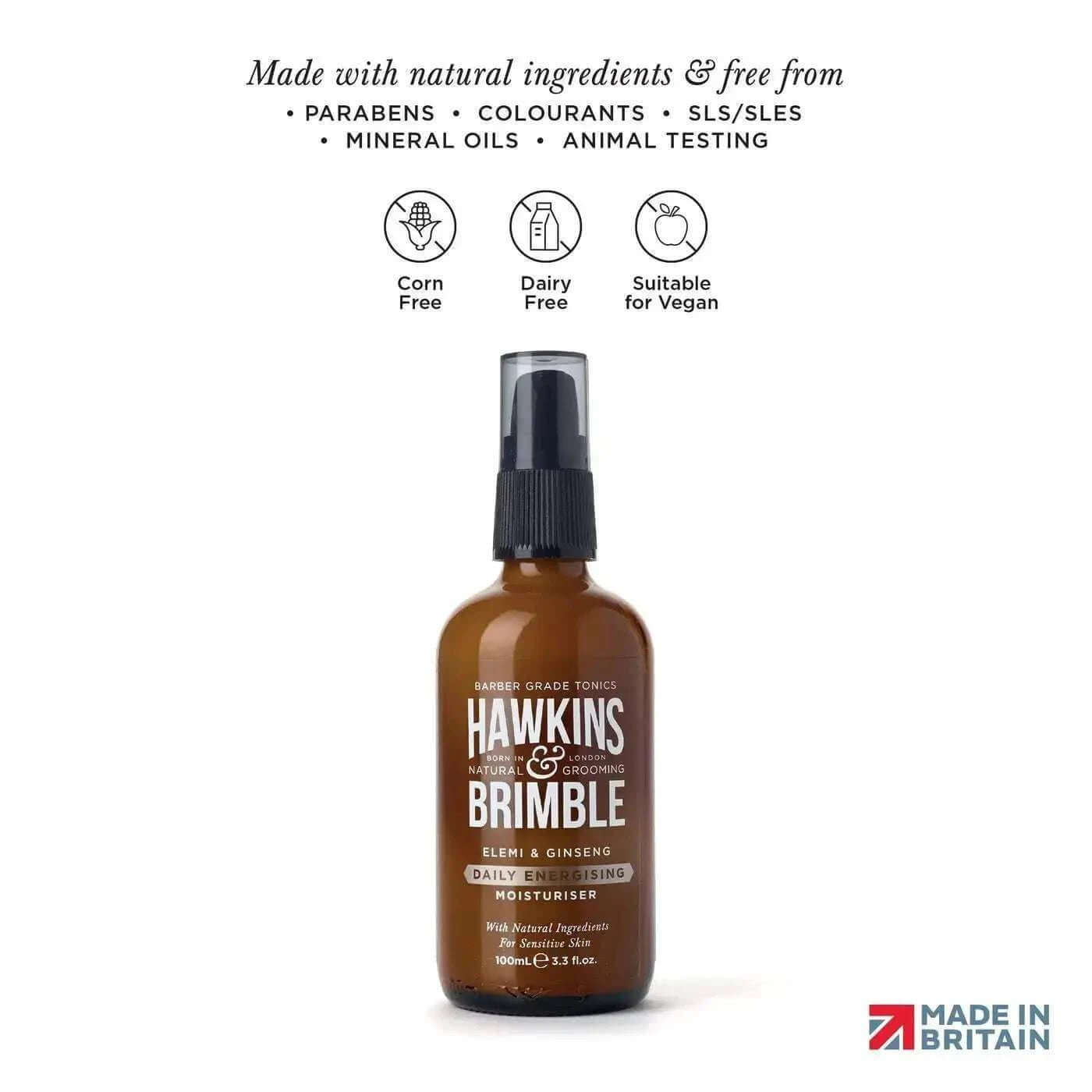 Hawkins & Brimble Daily Energising Moisturiser - RoyalBeards