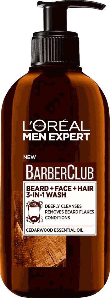 L'Oréal Paris Men Expert Barber Club Shampoo - RoyalBeards