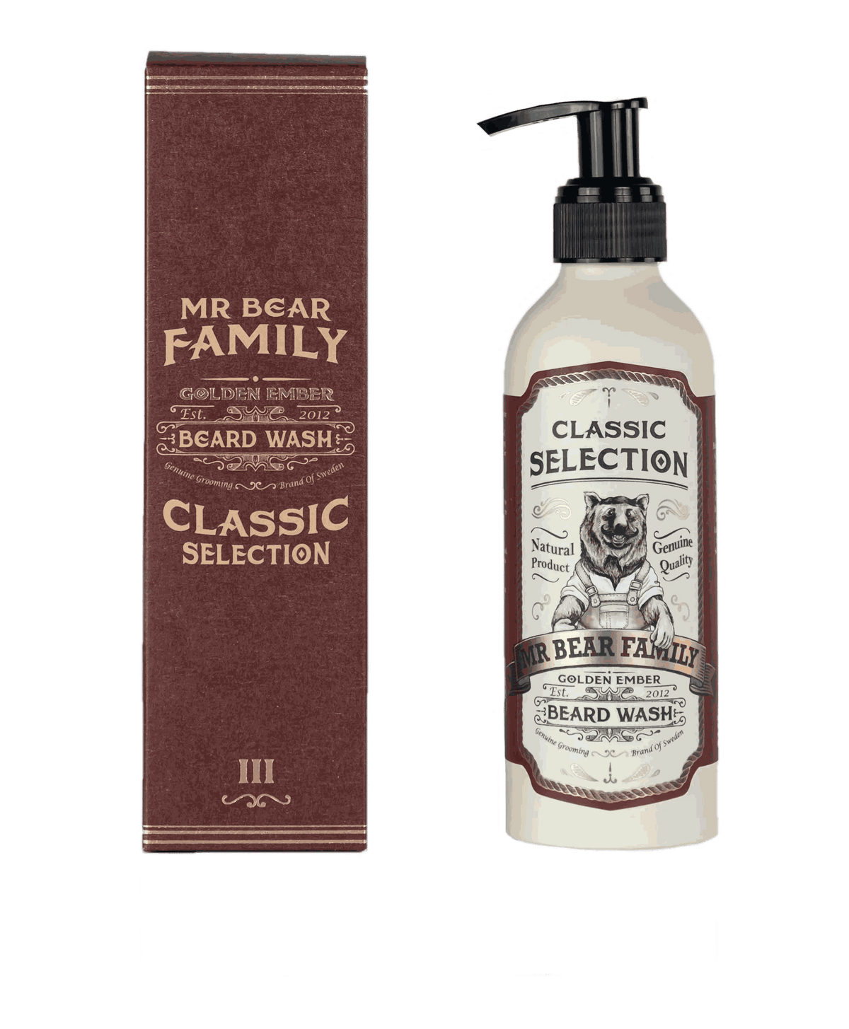 Mr Bear Family Classic Selection Beard Wash - RoyalBeards