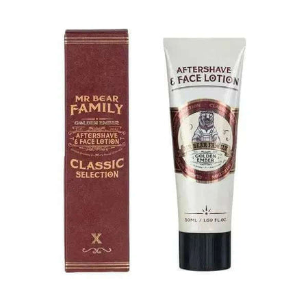 Mr Bear Family Golden Ember Aftershave & Face Lotion - RoyalBeards