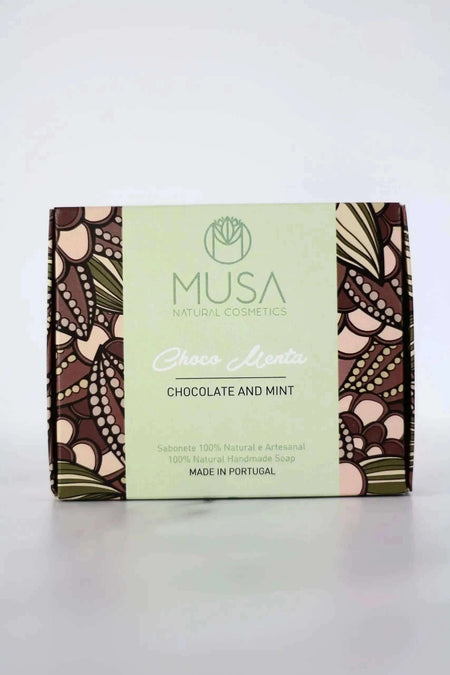 Musa Natural Cosmetics Chocolate and Mint Soap - RoyalBeards