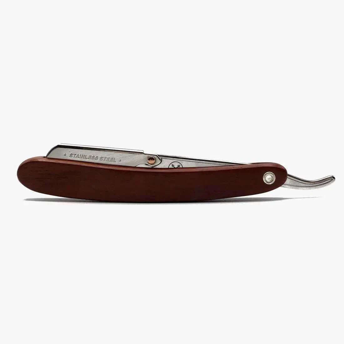 Parker SRRW Wood Stainless Steel Barber Razor - RoyalBeards