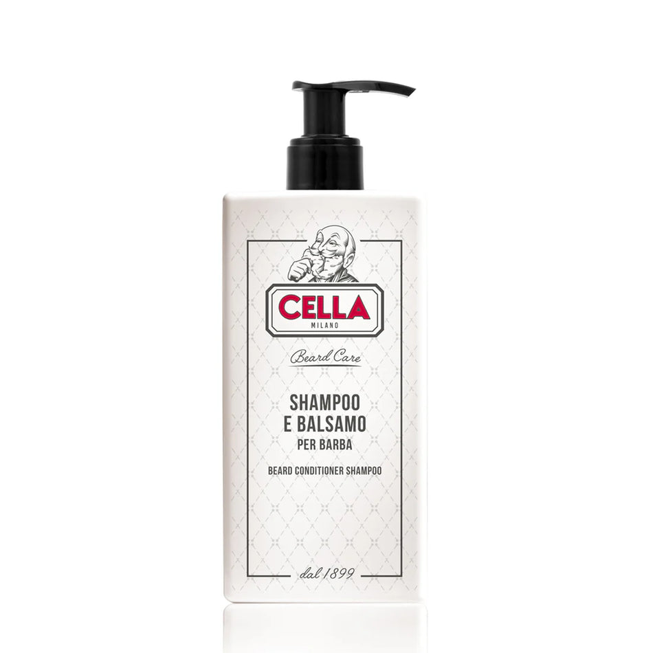 Shampoo e balsamo per barba Cella Milano