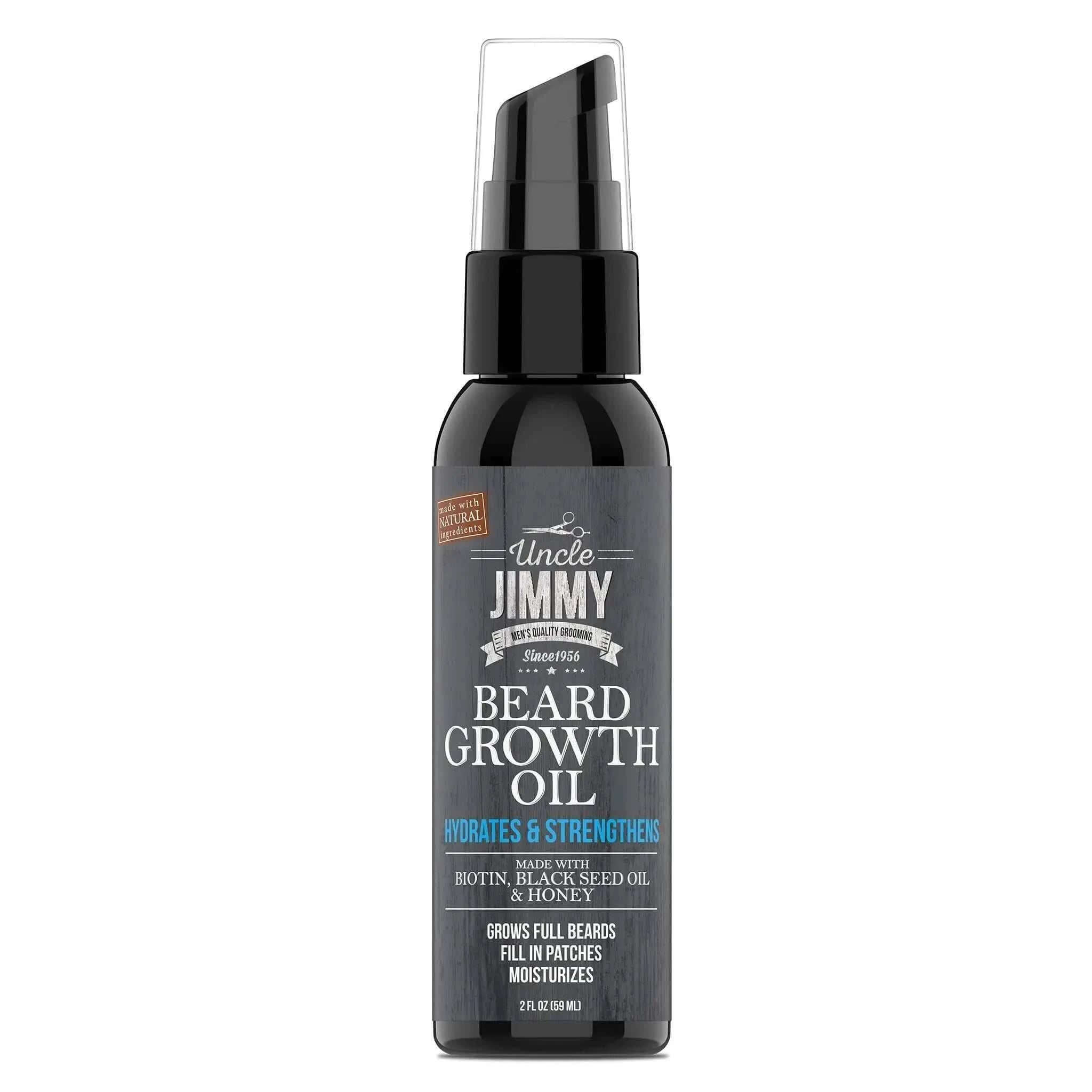 Uncle Jimmy Beard Growth Oil Serum - RoyalBeards